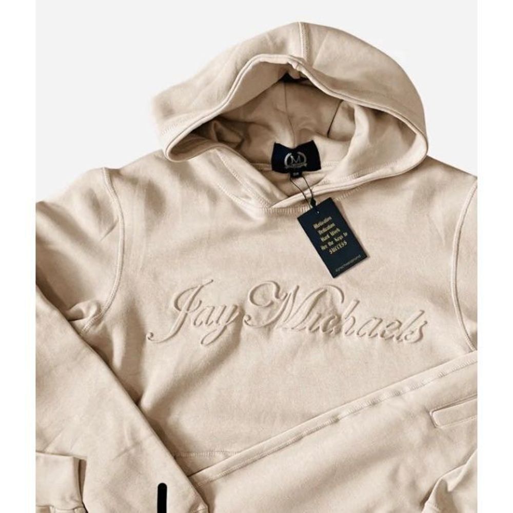 Jay Michaels Brand Signature Hoodie Bone